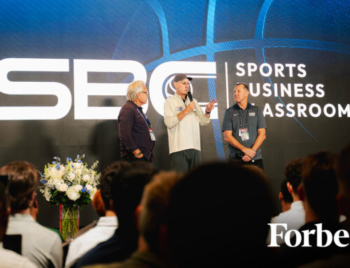 Sports Business Classroom Immersive Experience Featured on Forbes.com
